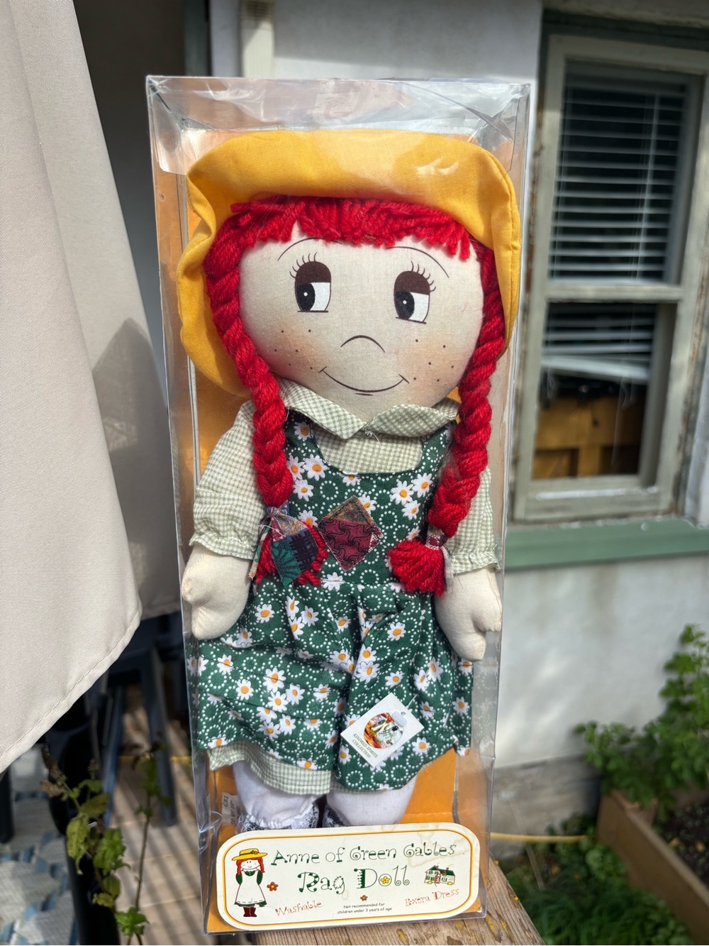 Anne of Green Gables Rag Doll (+extra dress) - NIB